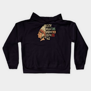 Native Americans Discovered Columbus 1492 Vintage Kids Hoodie